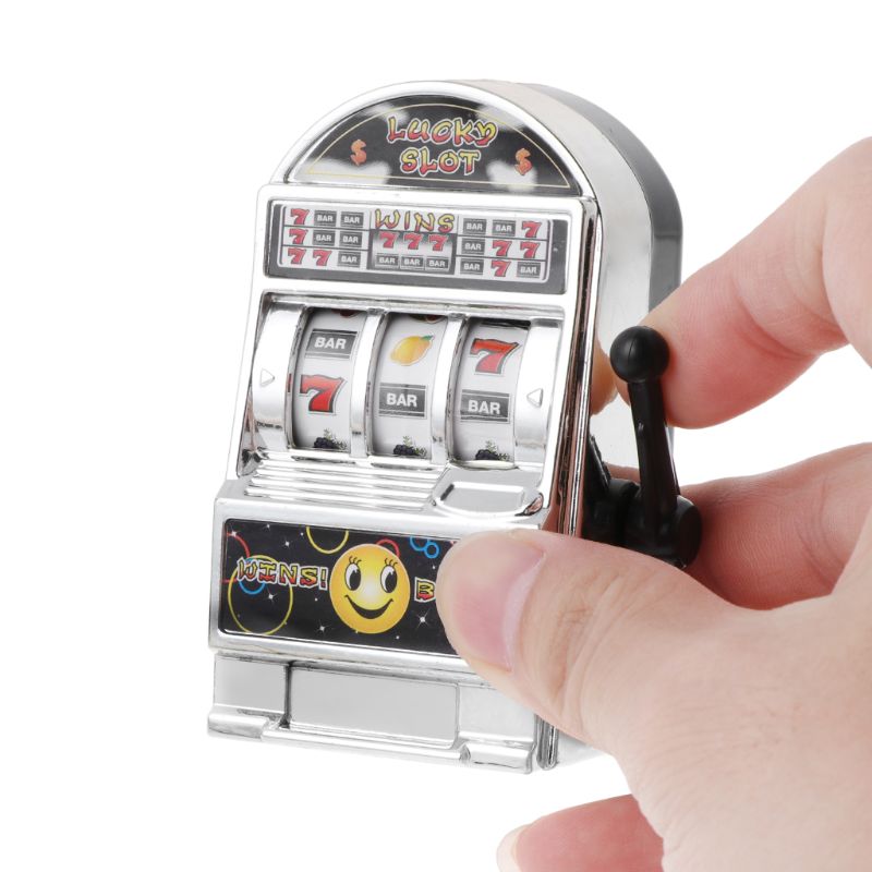 Fruit Slot Machine - เครื่องเล่นลอตเตอรี่แบบมือถือสำหรับเด็ก ของเล่นเสริมทักษะ เรียนรู้การเล่นเกม สนุกสนาน เครื่องสล็อตผลไม้ขนาดเล็ก ของขวัญวันเกิด