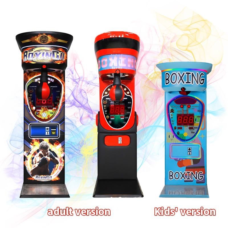 Boxing Machine Arcade - เครื่องเกมต่อยมวยแบบหยอดเหรียญสั่งทำพิเศษสำหรับบาร์ ยิม และศูนย์บันเทิง