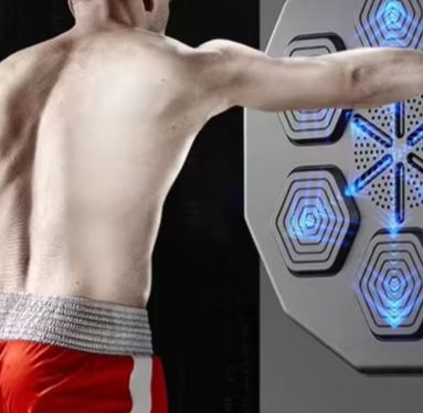 Boxing Machine Arcade - เครื่องเกมอาร์เคดอิเล็กทรอนิกส์อัจฉริยะติดผนังขนาดใหญ่สำหรับผู้ใหญ่ พร้อมถุงมือชกมวย เครื่องชกมวยเพลง One Punch ราคาพิเศษ