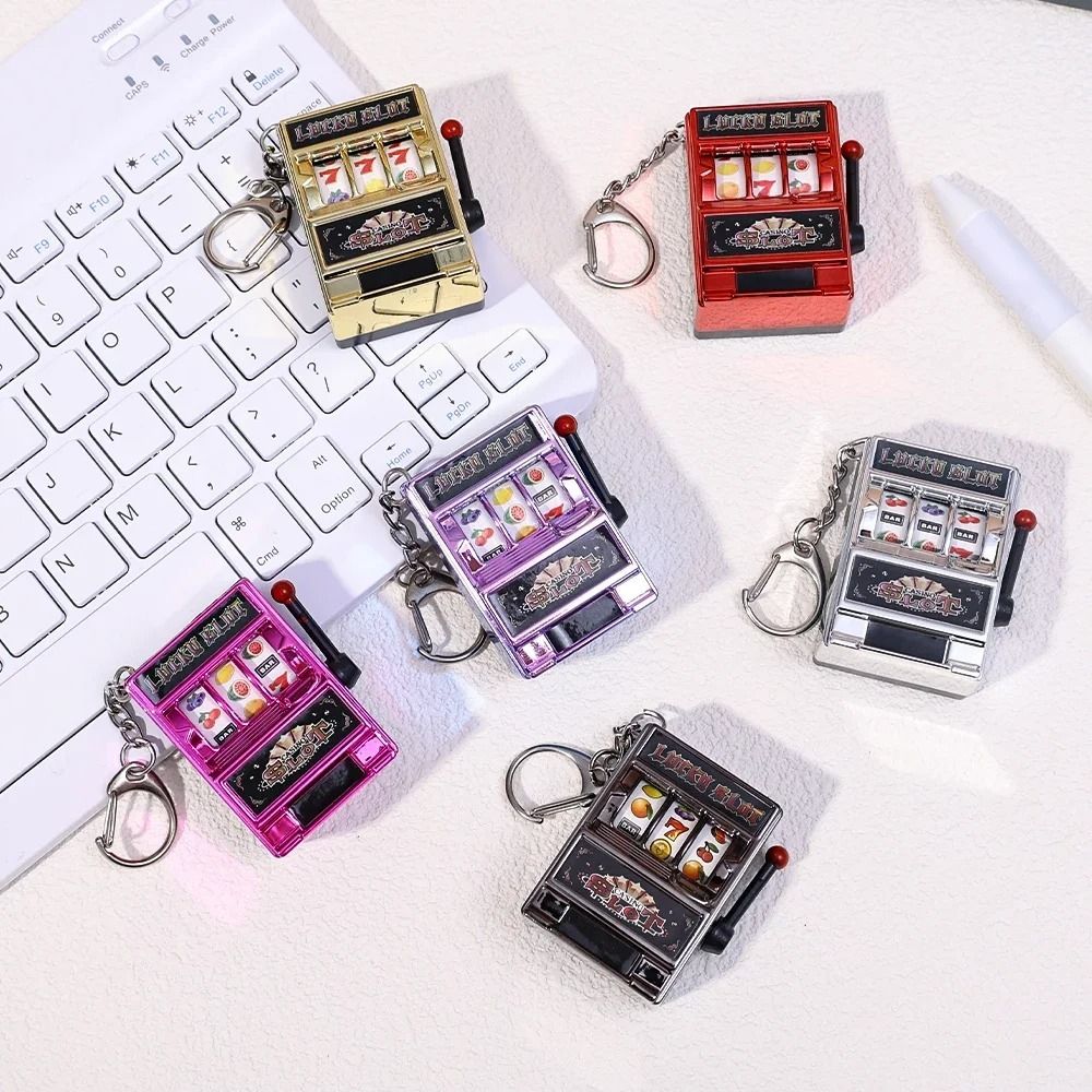 พวงกุญแจคลายเครียดสไตล์เรโทร เ - Fruit Slot Machine บทวิจารณ์และราคา