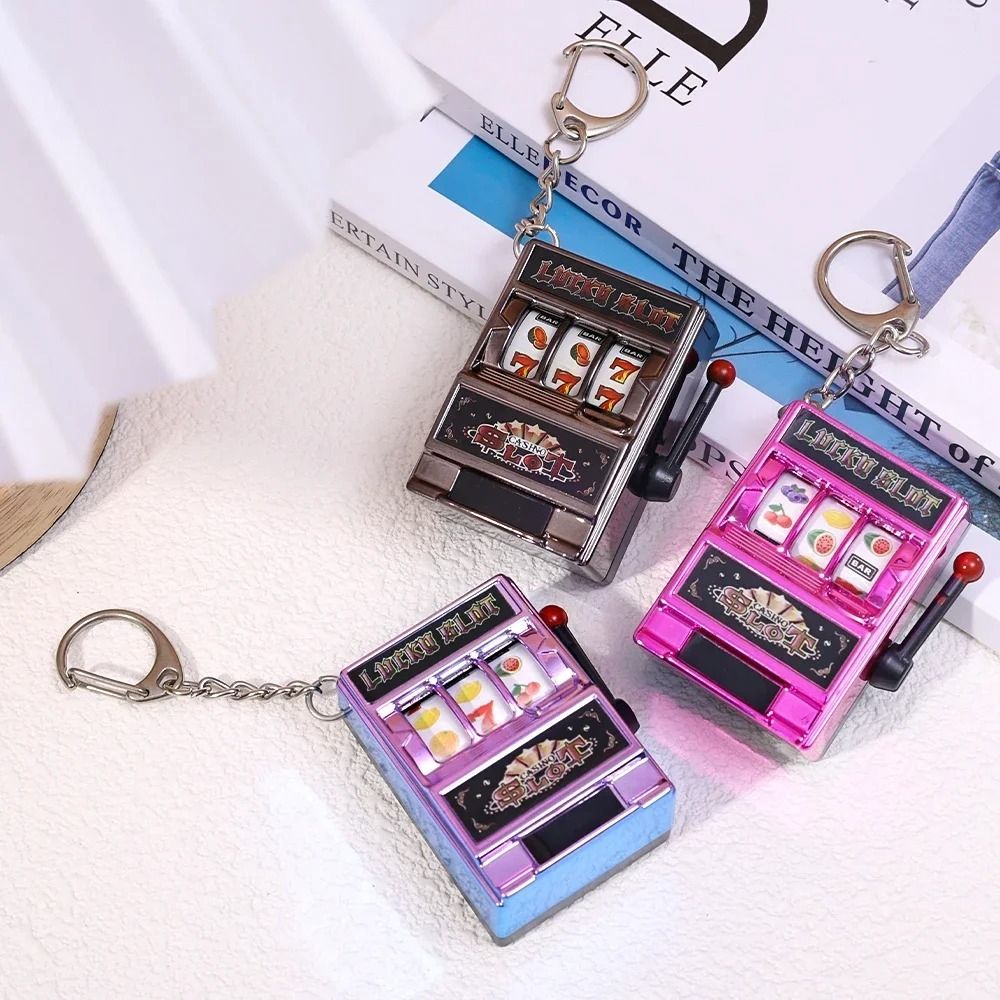 พวงกุญแจคลายเครียดสไตล์เรโทร เ - Fruit Slot Machine บทวิจารณ์และราคา