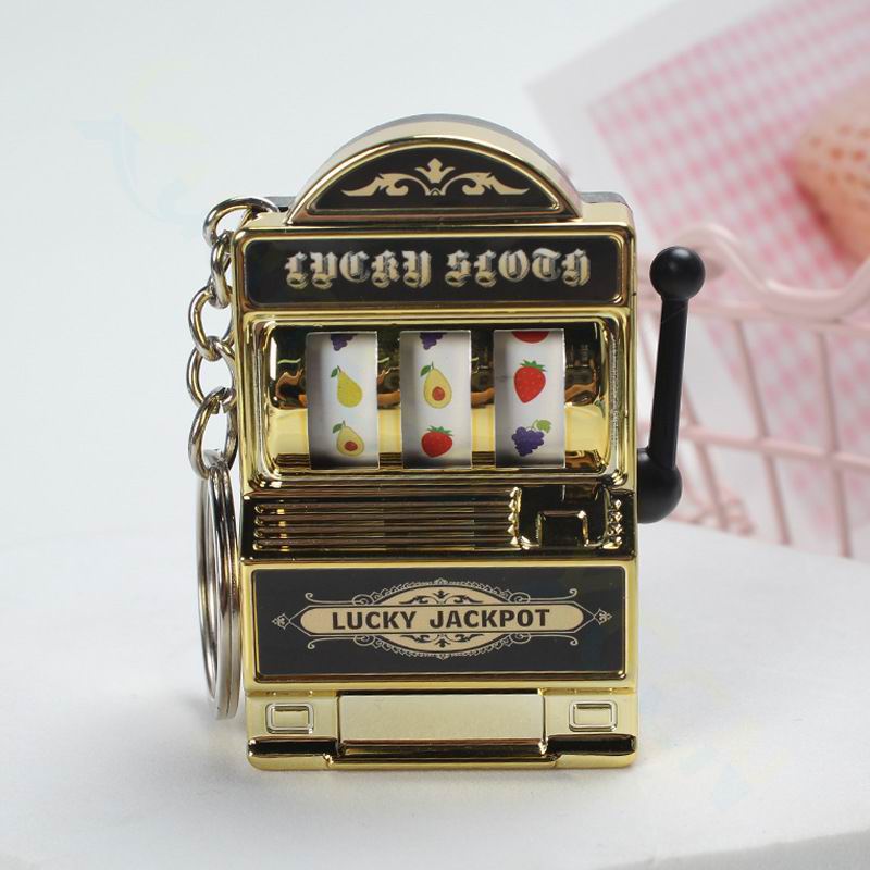 พวงกุญแจเครื่องสล็อตมินิ 10 ชิ - Fruit Slot Machine บทวิจารณ์และราคา