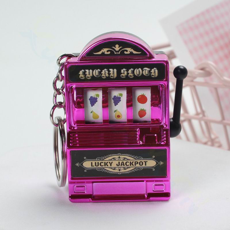 พวงกุญแจเครื่องสล็อตมินิ 10 ชิ - Fruit Slot Machine บทวิจารณ์และราคา