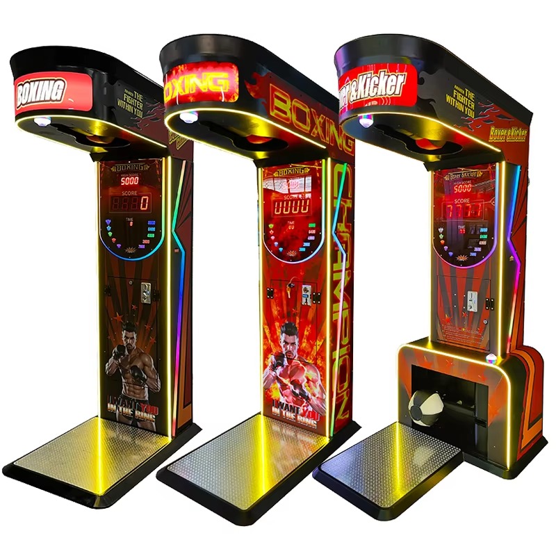 เครื่องชกมวยกันน้ำสำหรับเล่นกล - Boxing Machine Arcade บทวิจารณ์และราคา